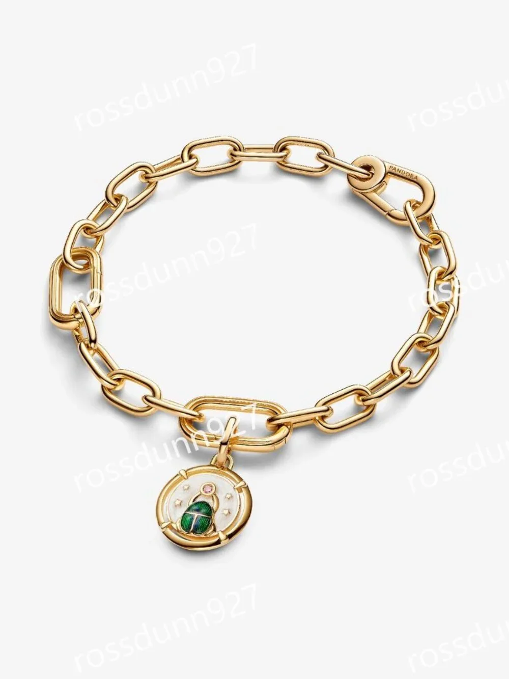 Pandora Scarab Beetle Medallion Charm